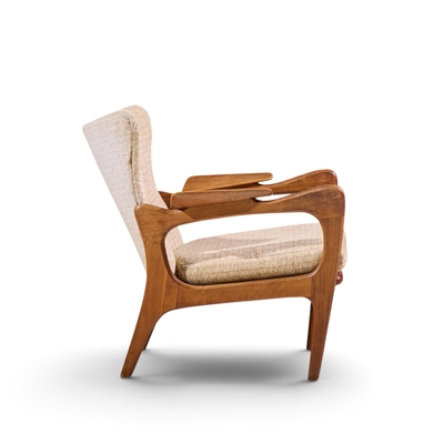Adrian Pearsall Adrian Pearsall for Craft Associates 2291 C Mid Century Lounge Chairs Pair