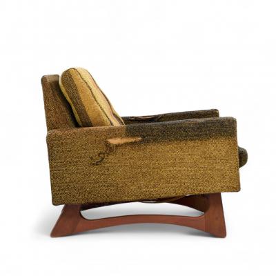 Adrian Pearsall Adrian Pearsall for Craft Associates 2406 C Mid Century Walnut Lounge Chair