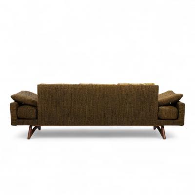 Adrian Pearsall Adrian Pearsall for Craft Associates 2408 S Mid Century Walnut Gondola Sofa