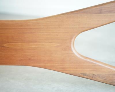 Adrian Pearsall Adrian Pearsall for Craft Associates Asymmetric Walnut Coffee Table C 1950s