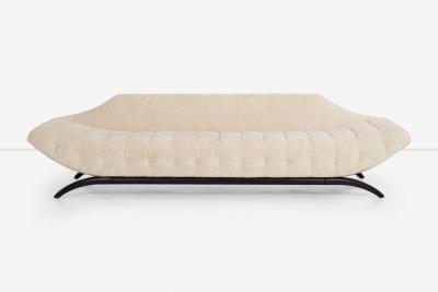 Adrian Pearsall Adrian Pearsall for Craft Associates Biscuit Tufted Gondola Sofa 1960