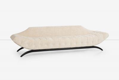Adrian Pearsall Adrian Pearsall for Craft Associates Biscuit Tufted Gondola Sofa 1960