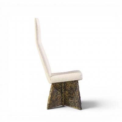 Adrian Pearsall Adrian Pearsall for Craft Associates Brutalist Dining Chairs Set of 6