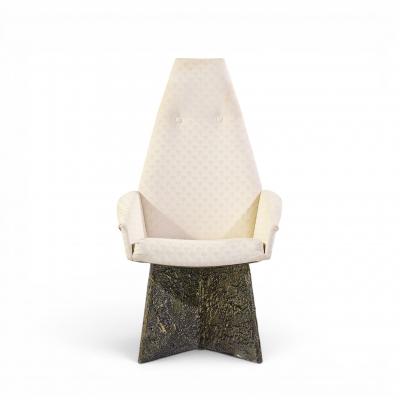 Adrian Pearsall Adrian Pearsall for Craft Associates Brutalist Dining Chairs Set of 6