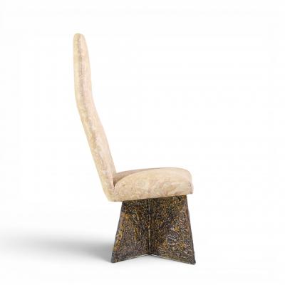 Adrian Pearsall Adrian Pearsall for Craft Associates Brutalist Dining Chairs Set of 6