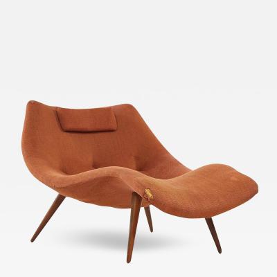 Adrian Pearsall Adrian Pearsall for Craft Associates Mid Century 1828 C Chaise Lounge