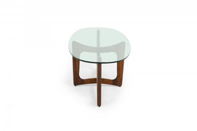 Adrian Pearsall Adrian Pearsall for Craft Associates Mid Century American Bowtie Glass Top Wal
