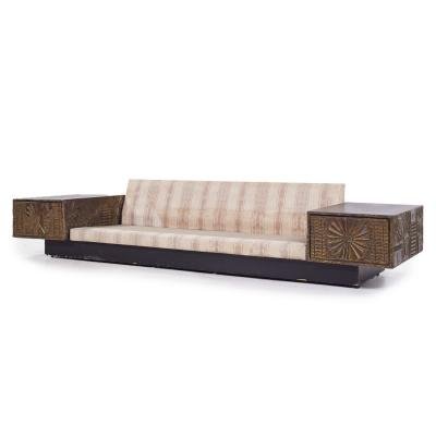 Adrian Pearsall Adrian Pearsall for Craft Associates Mid Century Brutalist Sofa