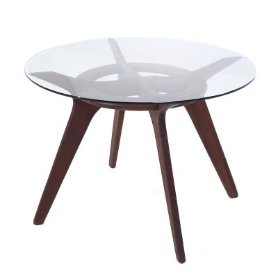Adrian Pearsall Adrian Pearsall for Craft Associates Mid Century Compass Walnut Dining Table