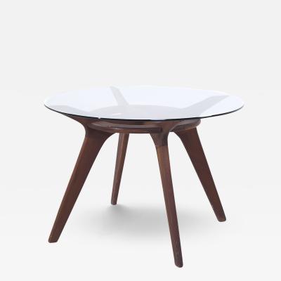 Adrian Pearsall Adrian Pearsall for Craft Associates Mid Century Compass Walnut Dining Table