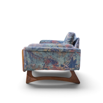 Adrian Pearsall Adrian Pearsall for Craft Associates Mid Century Gondola Sofa