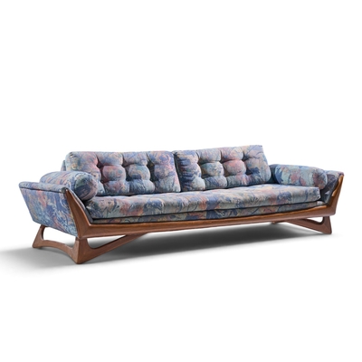 Adrian Pearsall Adrian Pearsall for Craft Associates Mid Century Gondola Sofa