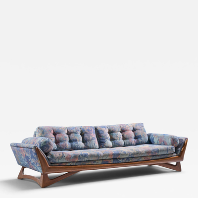 Adrian Pearsall Adrian Pearsall for Craft Associates Mid Century Gondola Sofa
