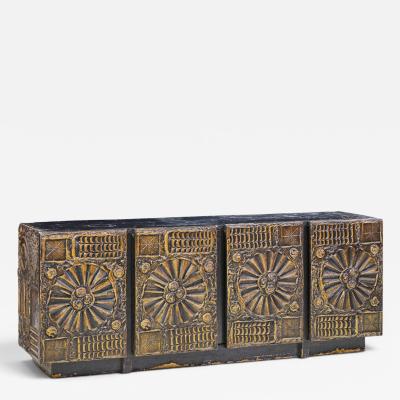 Adrian Pearsall Adrian Pearsall for Craft Associates Mid Century Goop Brutalist Credenza