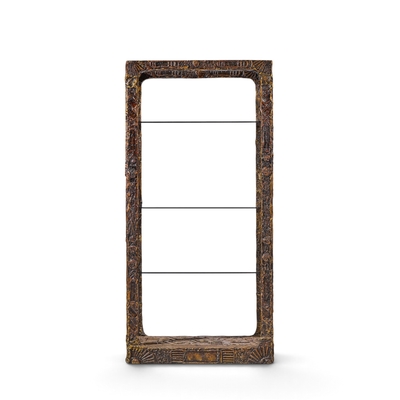 Adrian Pearsall Adrian Pearsall for Craft Associates Mid Century Goop Brutalist tag re Shelf