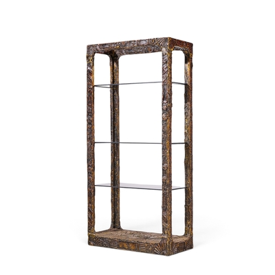 Adrian Pearsall Adrian Pearsall for Craft Associates Mid Century Goop Brutalist tag re Shelf