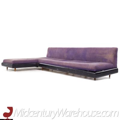 Adrian Pearsall Adrian Pearsall for Craft Associates Mid Century Grand Boomerang Sofa