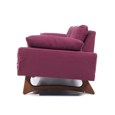 Adrian Pearsall Adrian Pearsall for Craft Associates Mid Century Long Gondola Sofa