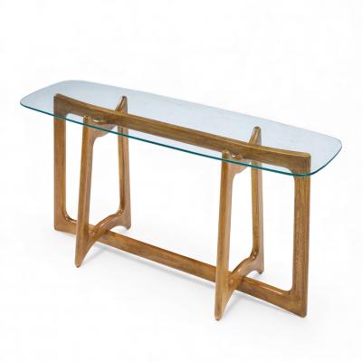 Adrian Pearsall Adrian Pearsall for Craft Associates Mid Century Sculptural Walnut Console Table