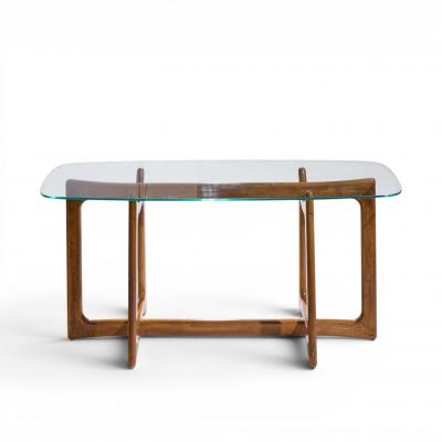 Adrian Pearsall Adrian Pearsall for Craft Associates Mid Century Sculptural Walnut Console Table