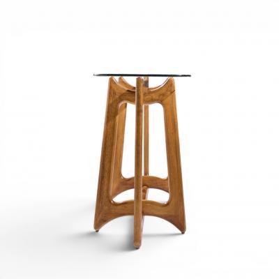Adrian Pearsall Adrian Pearsall for Craft Associates Mid Century Sculptural Walnut Console Table