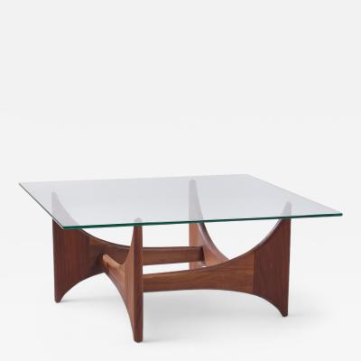 Adrian Pearsall Adrian Pearsall for Craft Associates Mid Century Walnut Coffee Table