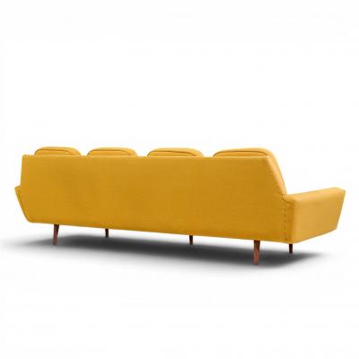 Adrian Pearsall Adrian Pearsall for Craft Associates Mid Century Walnut Gondola Sofa