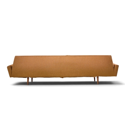 Adrian Pearsall Adrian Pearsall for Craft Associates Mid Century Walnut Gondola Sofa
