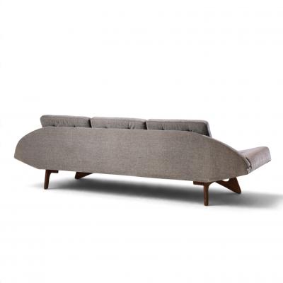 Adrian Pearsall Adrian Pearsall for Craft Associates Mid Century Walnut Gondola Sofa