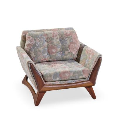 Adrian Pearsall Adrian Pearsall for Craft Associates Mid Century Walnut Lounge Chair