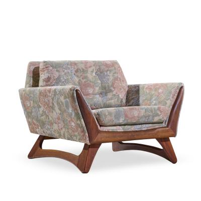 Adrian Pearsall Adrian Pearsall for Craft Associates Mid Century Walnut Lounge Chair
