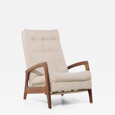 Adrian Pearsall Adrian Pearsall for Craft Associates Mid Century Walnut Recliner