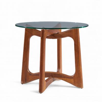 Adrian Pearsall Adrian Pearsall for Craft Associates Mid Century Walnut Side Tables Pair