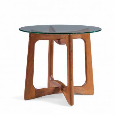 Adrian Pearsall Adrian Pearsall for Craft Associates Mid Century Walnut Side Tables Pair
