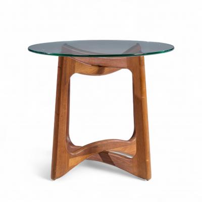 Adrian Pearsall Adrian Pearsall for Craft Associates Mid Century Walnut Side Tables Pair