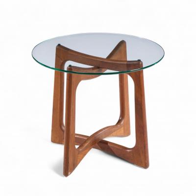 Adrian Pearsall Adrian Pearsall for Craft Associates Mid Century Walnut Side Tables Pair