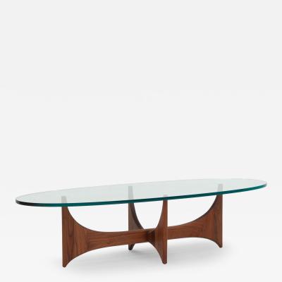 Adrian Pearsall Adrian Pearsall for Craft Associates Oiled Walnut Coffee Table 1965