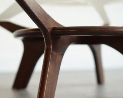 Adrian Pearsall Adrian Pearsall for Craft Associates Walnut Coffee Table C 1950s