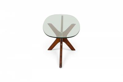 Adrian Pearsall Adrian Pearsall for Craft Associates Walnut Jacks Coffee Table Base