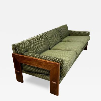 Adrian Pearsall Adrian Pearsall for Craft Associates Walnut Trimmed Sofa Mid Century