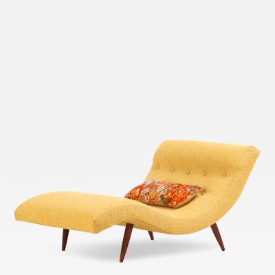 Adrian Pearsall An Adrian Pearsall Wave Chaise Lounge Chair 