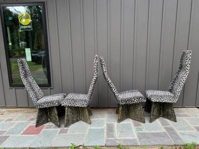 Adrian Pearsall Exciting Set 6 Adrian Pearsall Brutalist Dining Chair Goop Mid Century Modern