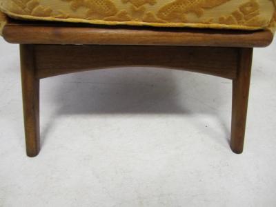 Adrian Pearsall Fabulous Adrian Pearsall Wing Back Walnut Lounge Chair Mid Century Modern