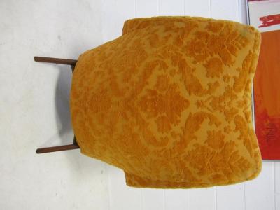 Adrian Pearsall Fabulous Adrian Pearsall Wing Back Walnut Lounge Chair Mid Century Modern