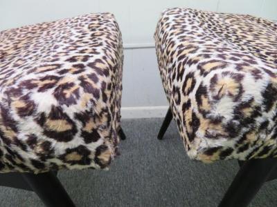 Adrian Pearsall Fantastic Set Four Adrian Pearsall Lacquered Dining Chairs Mid Century Modern
