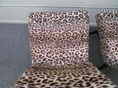 Adrian Pearsall Fantastic Set Four Adrian Pearsall Lacquered Dining Chairs Mid Century Modern