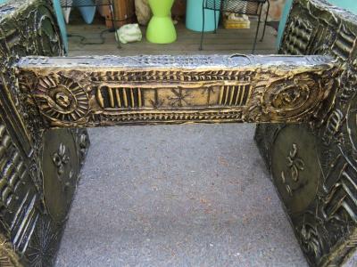 Adrian Pearsall Gorgeous Adrian Pearsall Brutalist Dining Table Desk the Style of Paul Evans