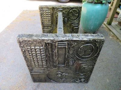 Adrian Pearsall Gorgeous Adrian Pearsall Brutalist Dining Table Desk the Style of Paul Evans