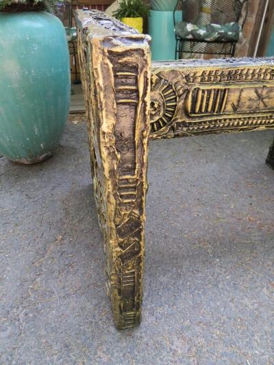 Adrian Pearsall Gorgeous Adrian Pearsall Brutalist Dining Table Desk the Style of Paul Evans