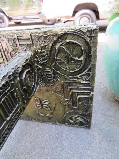 Adrian Pearsall Gorgeous Adrian Pearsall Brutalist Dining Table Desk the Style of Paul Evans